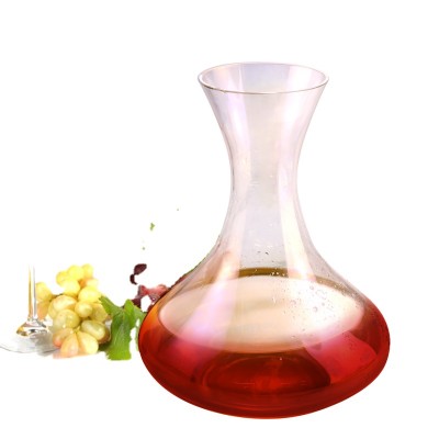 Amazon best selling 1800ml leadfree crystal glass wine decanter for gift