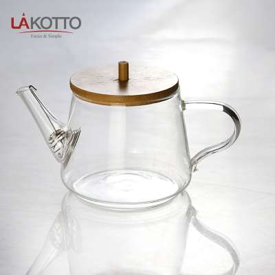 2020 new 550 ml Large Glass Teapot with Filter Spout  Borosilicate Glass Pitcher Jug