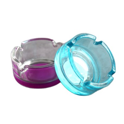 2020 LA KOTTO  Portable Small Round Glass Ashtray With Custom Logo