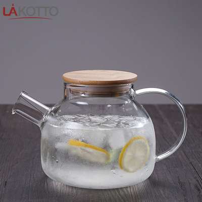 OEM&ODM 1000ml Cheap Price Cold Kettle Luxury Borosilicate Glass Jug cold hot water jug for kitchen