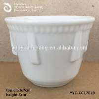 Hot sale white fine porcelain cawa cup ,coffee cup