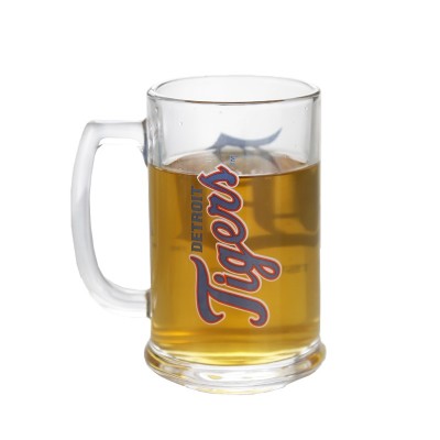 Double wall shot glass custom 400ml glass beer mug wholesale