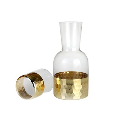 Various Size Clear Home Use Mini Small Glass Bottle With  Lid