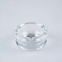 wholesale cheap glass ashtray custom gift colorful logo print for cigar used glass ashtray